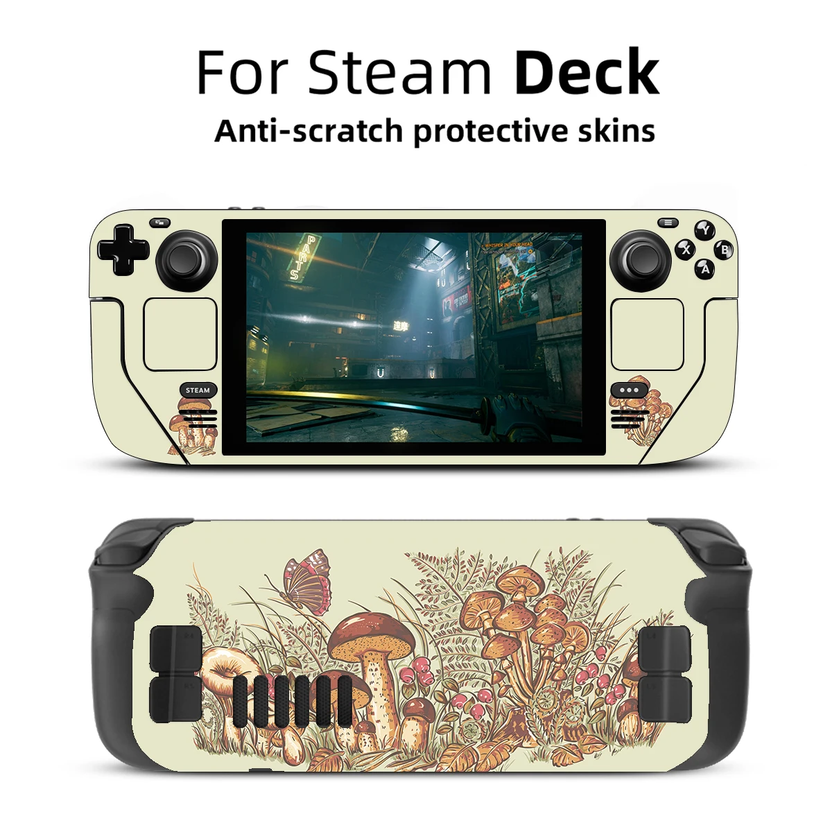 

Aesthetic Skin Vinyl for Steam Deck Console Full Set Protective Decal Wrapping Cover For Valve Console Premium Stickers