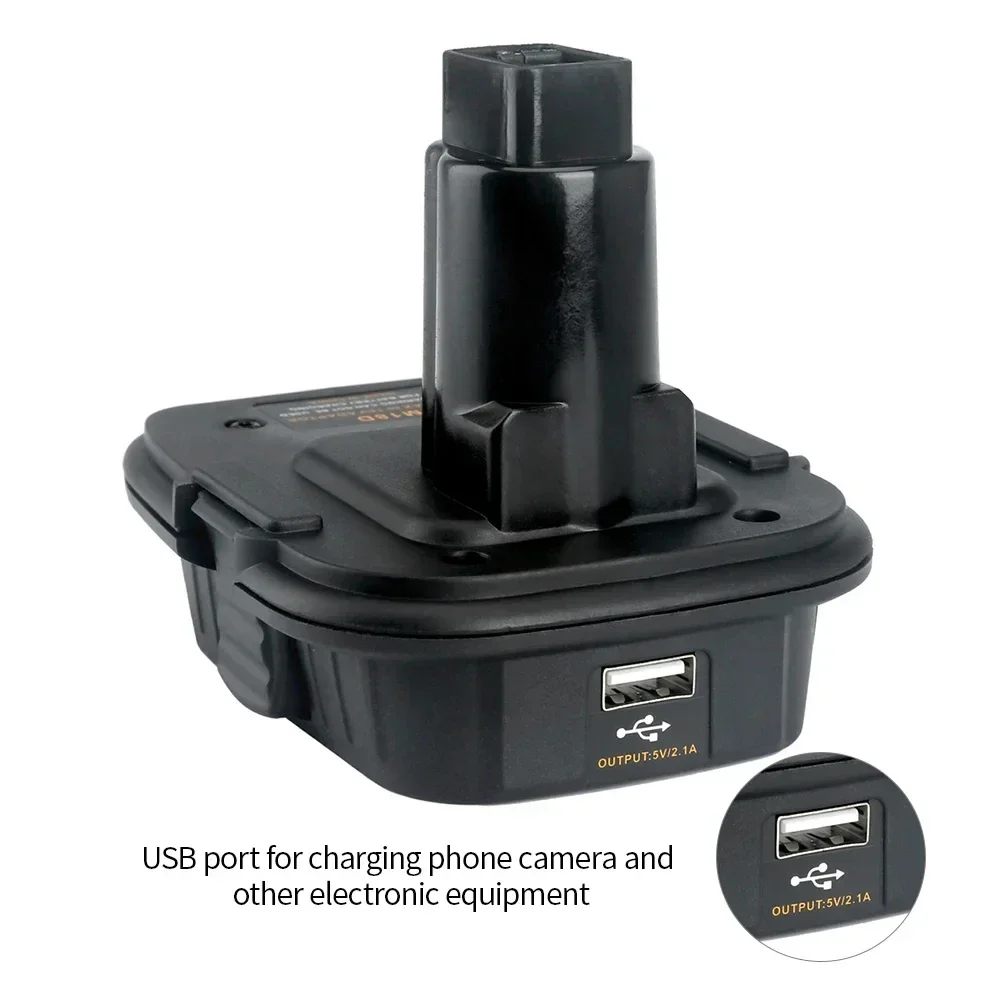 DM18D USB-адаптер-конвертер для Milwaukee литий-ионный аккумулятор DeWalt 18 В 20 NiCd NiMh