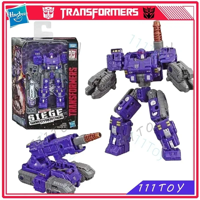 Фото Новые классические игрушки Hasbro Transformers: War for Cybertron Siege WFC-S37 Brunt — коллекционная аниме-фигурка робота для хобби №2