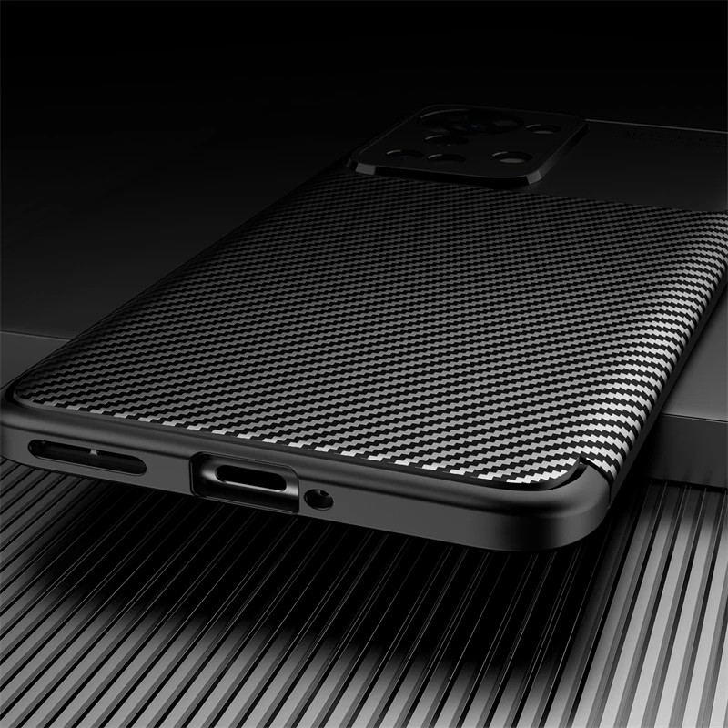 For OnePlus Nord 2T Case Bumper Silicone Carbon Fiber Cover For OnePlus Nord 2T Case For OnePlus Nord 2T Nord2 N100 N20 CE 2 5G