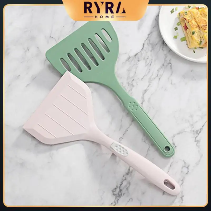 

Silicone Spatula Anti Slip Handle Fashion Special Shovel For Frying Pan Healthy And Odorless Not Damaging The Pot Body Spatula