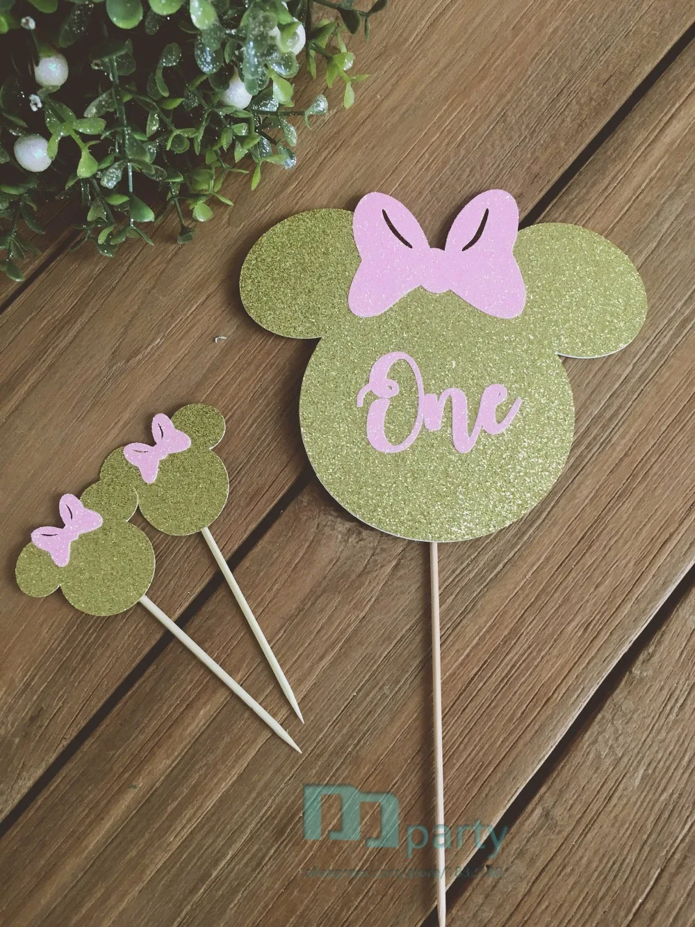 

1 первый, 1 год, блестящий Топпер для торта, Топпер для торта, топпер для торта PartyGold Mouse, топпер для торта