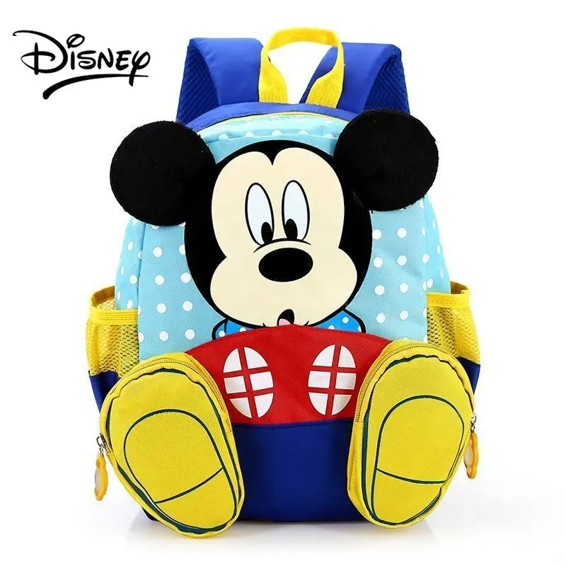 Disney Schoolbag for Primary School Students Cute Minnie Kids Backpack for Girls Preschool Backpack Toddler Free Shipping