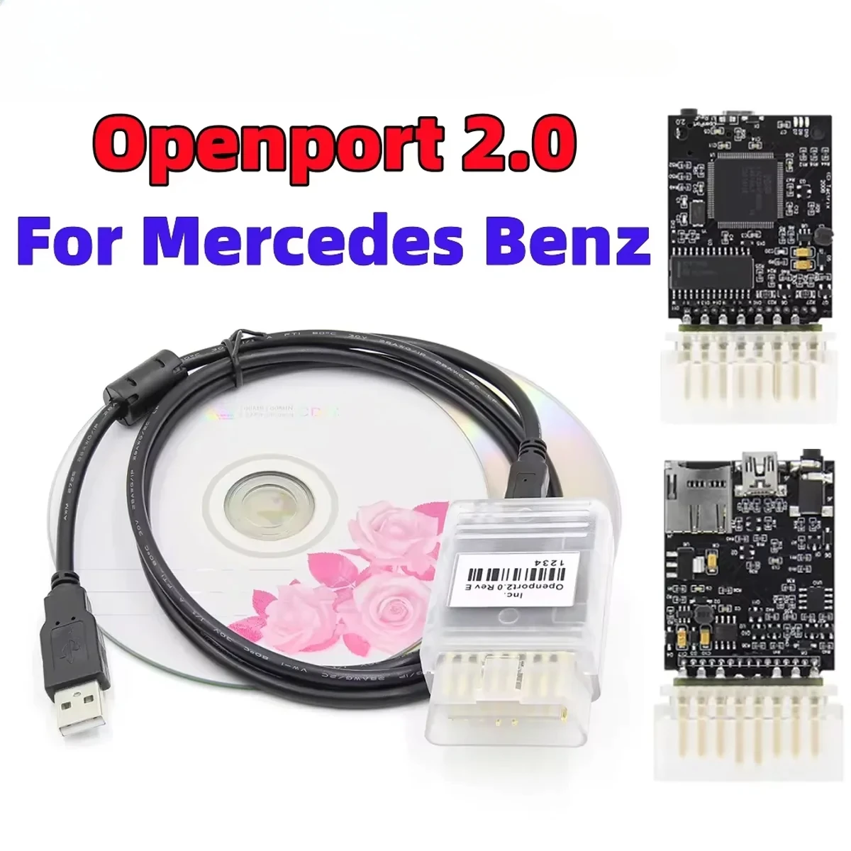 

Полный чип Openport 2,0 ECU FLASH с открытым портом 2 0, тюнинг чипа OBD2, диагностический инструмент для автомобиля Mercedes Benz J2534, сканер кодов ECU
