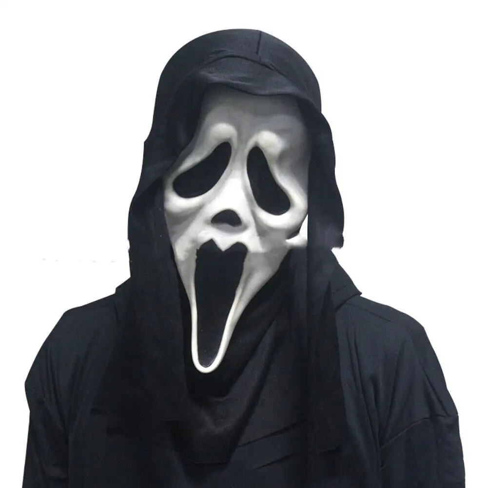 

Halloween Horror Mask Ghost Face Mask Zombie Grim Reaper Skull Headgear Masquerade Carnival Cosplay Costume Props