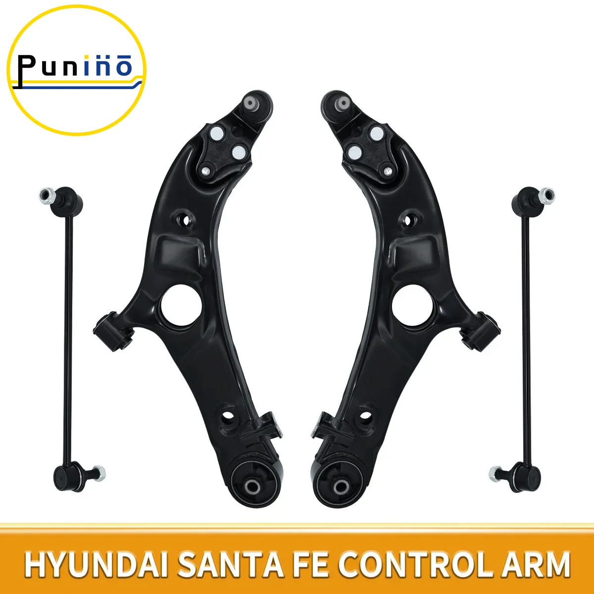 Комплект передних нижних рычагов управления Punino для Hyundai Santa Fe Kia Sport Sorento 2013 2014 2015