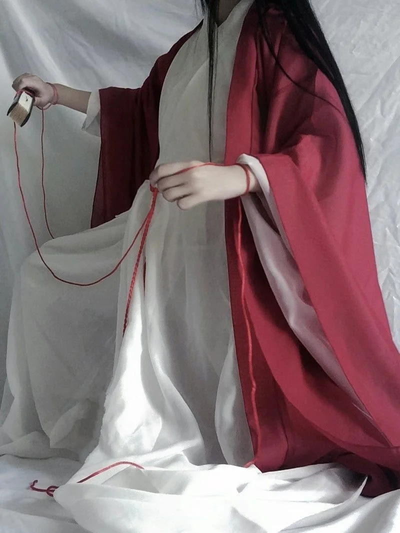 Костюм для косплея судей Chenbudao одежда китайская мужской костюм ханьфу красного