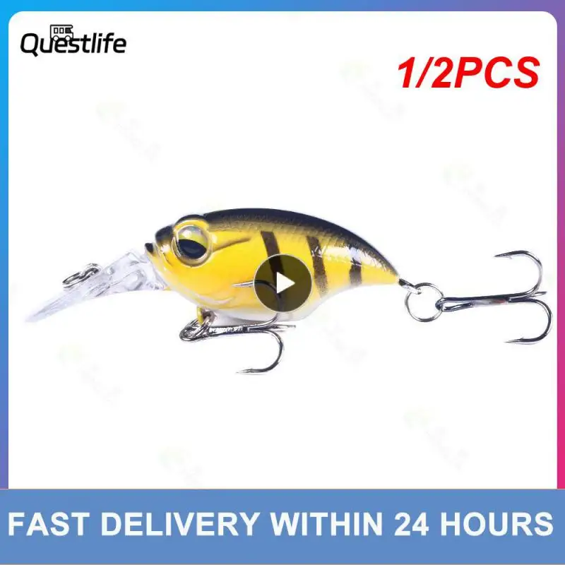 

1/2 шт., рыболовные аксессуары, кренкбейт 4,5 см, 8 г