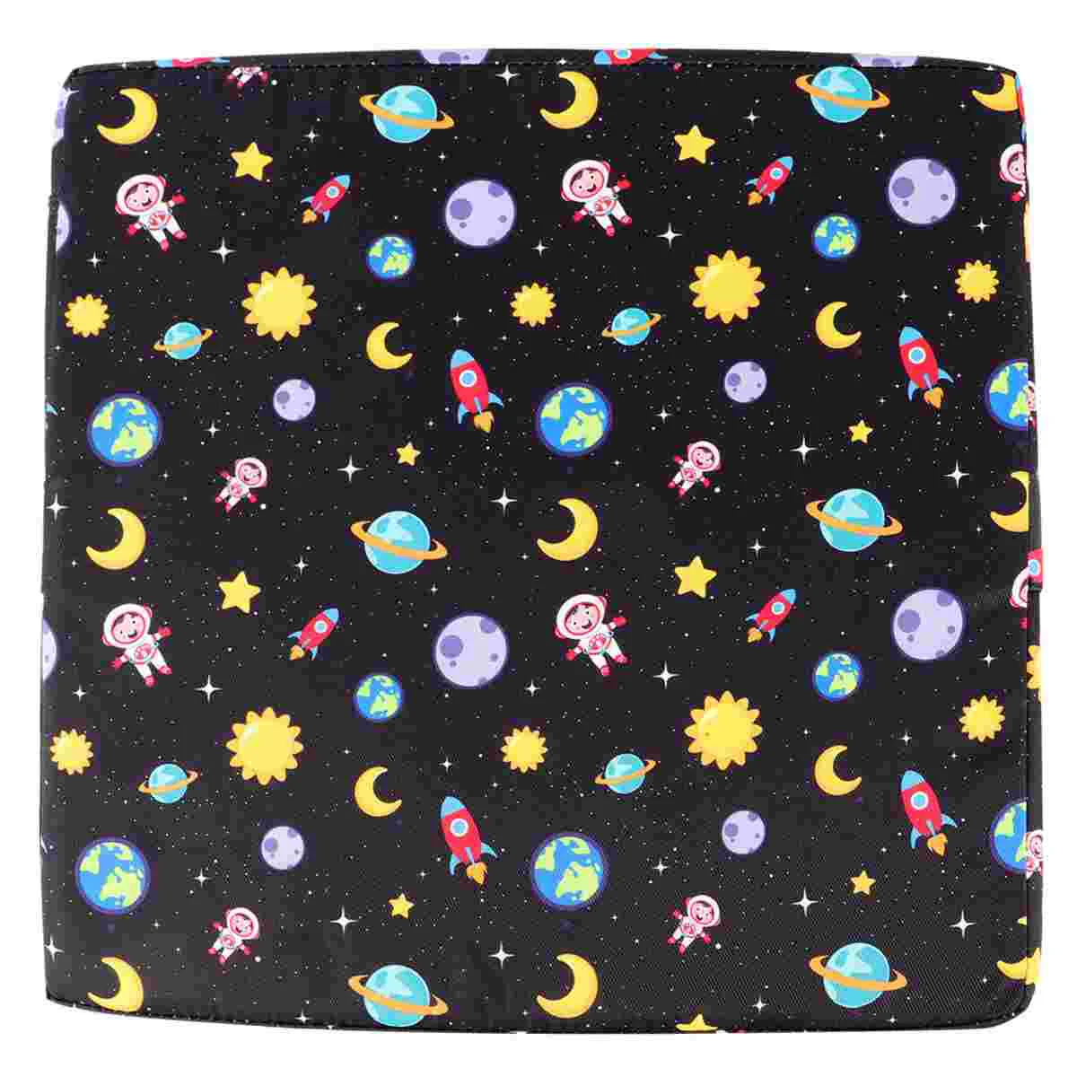 

Children's Dining Chair Height Increasing Cushion Seat Pad Kid Travel Pillow Square Twill Fabric Baby High Portable Eating