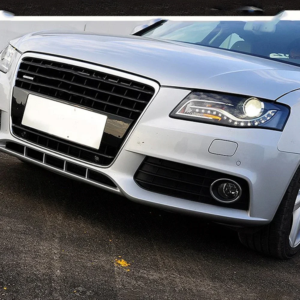 Стайлинг автомобиля фары для Audi A4 2009 10 11 12 B8 светодиодные проектор объектив DRL