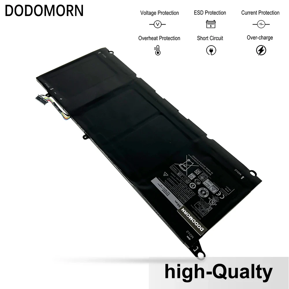 Новый аккумулятор для ноутбука 90 Вт Dell XPS 13 9343 9350 13-9350-D1508 13D 13D-9343-1508 6710 мАч 56 Втч
