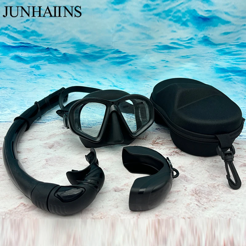 JUNHAIINS маска для фридайвинга J-type | AliExpress