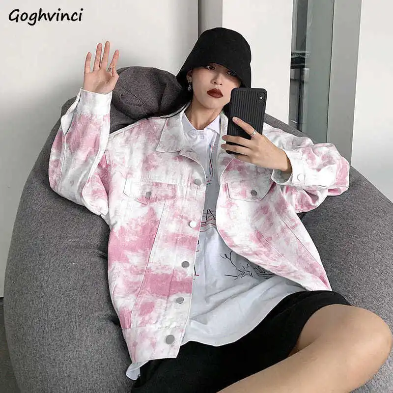 

Basic Jackets Women All-match Colorful Preppy Pocket Ulzzang Fashion Harajuku Clothing High Quality Print Cozy Mujer New Arrival
