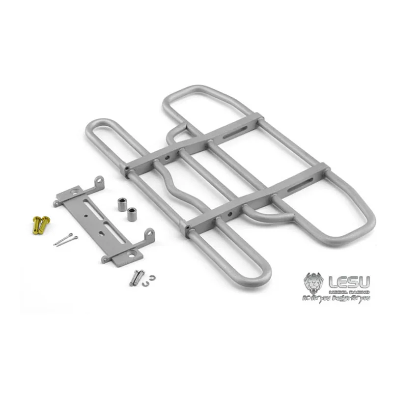 LESU Metal Front Bumper for 1/14 TAMIYA Scania R620 R470 R730 RC Scale Tractor Truck Remote Control Cars Toys Lorry enlarge