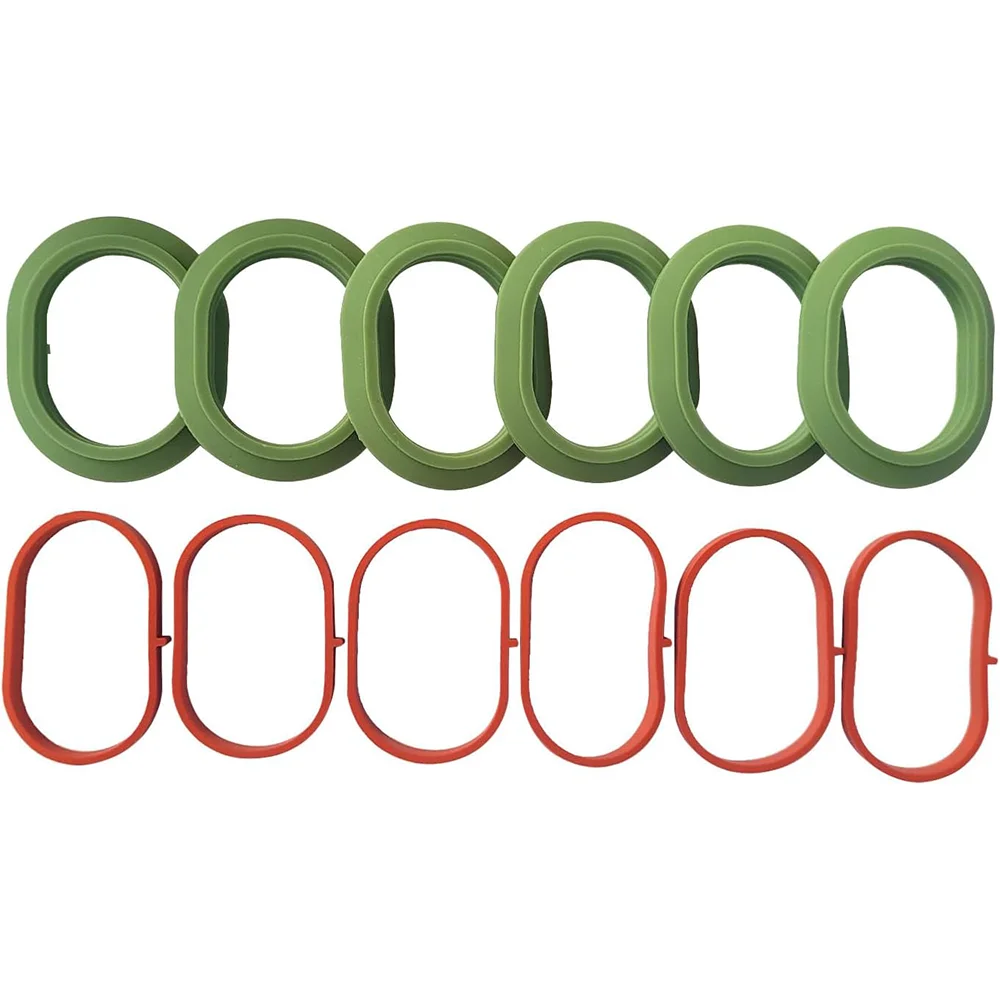 Комплект верхних и нижних прокладок впускного коллектора для Mercedes-Benz 3.5L GAS V6 M276 C350 ML350 C300 E400 GlE350 GLK350 SLK350 2012-2018