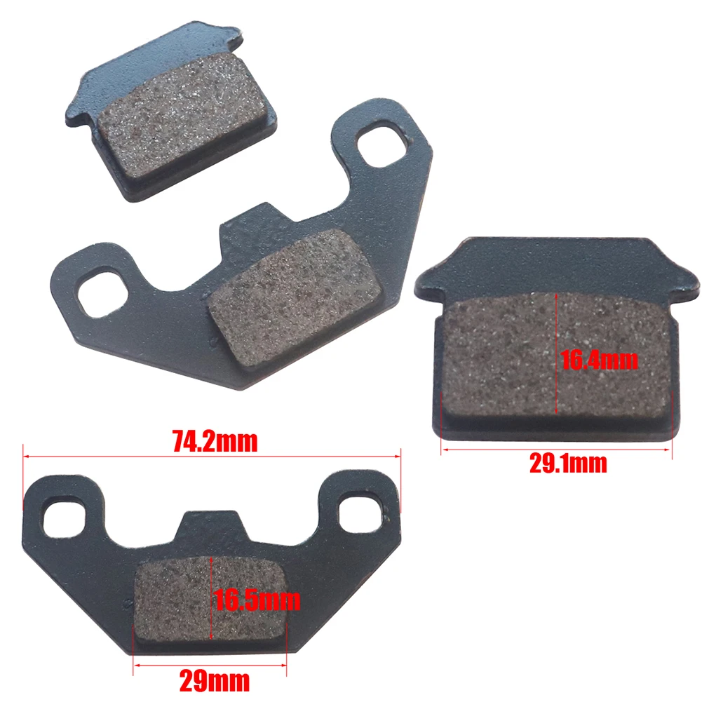 

Steel Brake Pads For Thumpstar SSR Demon Stomp Lifan YX BSE Kayo Pit Bike 50cc 70cc 110cc 125cc 140cc