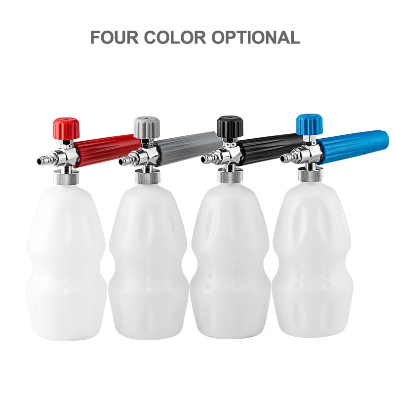 

2022 Car wash foam cannon,Snow foam lance for car cleaning, foam gun sprayer soap high pressure Washer
