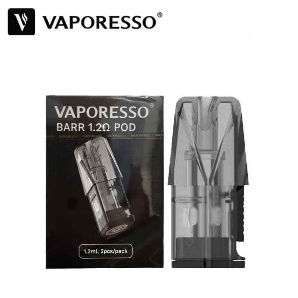 

2pcs-6pcs Original Vaporesso BARR Pod 1.2ohm Mesh Coil 1.2ml Cartridge Vaporizer For E-Cigarette BARR Pod Vape Kit