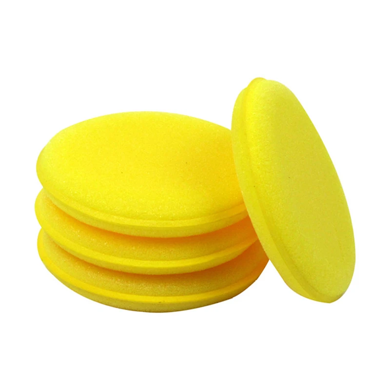 

Fine pore polyester Sponges Pads Wax Cleaning Applicator 100*6mm Waxing