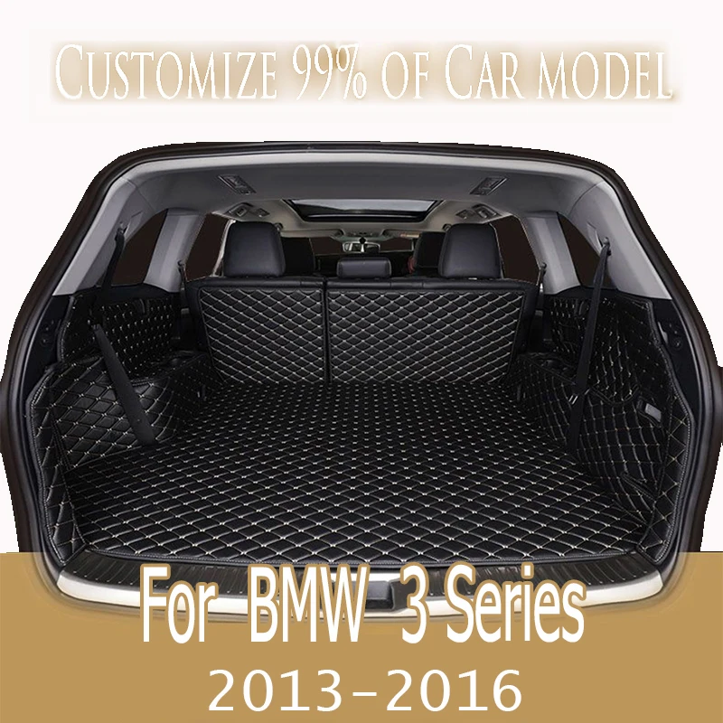 

Коврик для багажника автомобиля для BMW 3 серии 2013-2016, коврик для груза, внутренние части, аксессуары, крышка