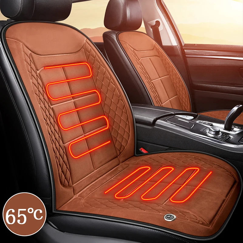 

Зимняя подушка 12 В с подогревом для автомобильного сиденья водителя, подогреватель сиденья, подогреватель, бытовая подушка, подушка для авт...