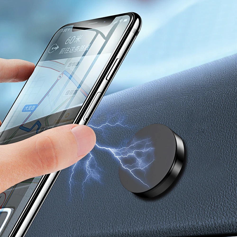 

Магнитный автомобильный держатель для телефона с GPS-навигацией, подходит для Apple Xiaomi Huawei, держатель для приборной панели, аксессуары для интерьера