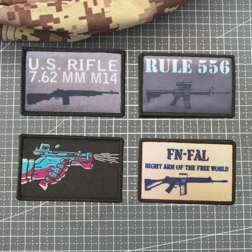 Женская коллекционная нашивка с рисунком модель 566 военный тактический значок