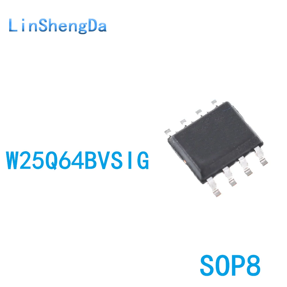 

10 шт. W25Q64BVSIG CVSIG W25Q64FVSIG FVSSIG BVSIG 8M FLASH SOP8