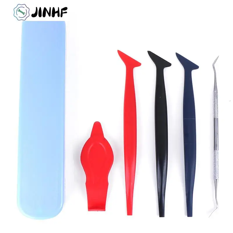 

2020 New 5pcs Car Stickers Hardness Wrap Vinyl Tools exterior accessories Micro Squeegee Scraper car Micro Gasket Squeegee