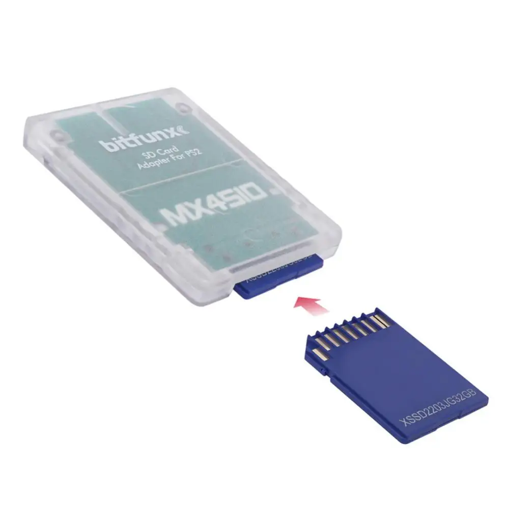 Адаптер MX4SIO SIO2SD SD/TF карта памяти программа игровая для PS2 игровые консоли