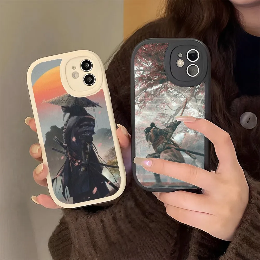 

Японский чехол для телефона Samurai с красным солнцем, жесткий кожаный чехол для IPhone 14 13 12 Mini 11 14 Pro Max Xs X Xr 7 8 Plus 6 6s