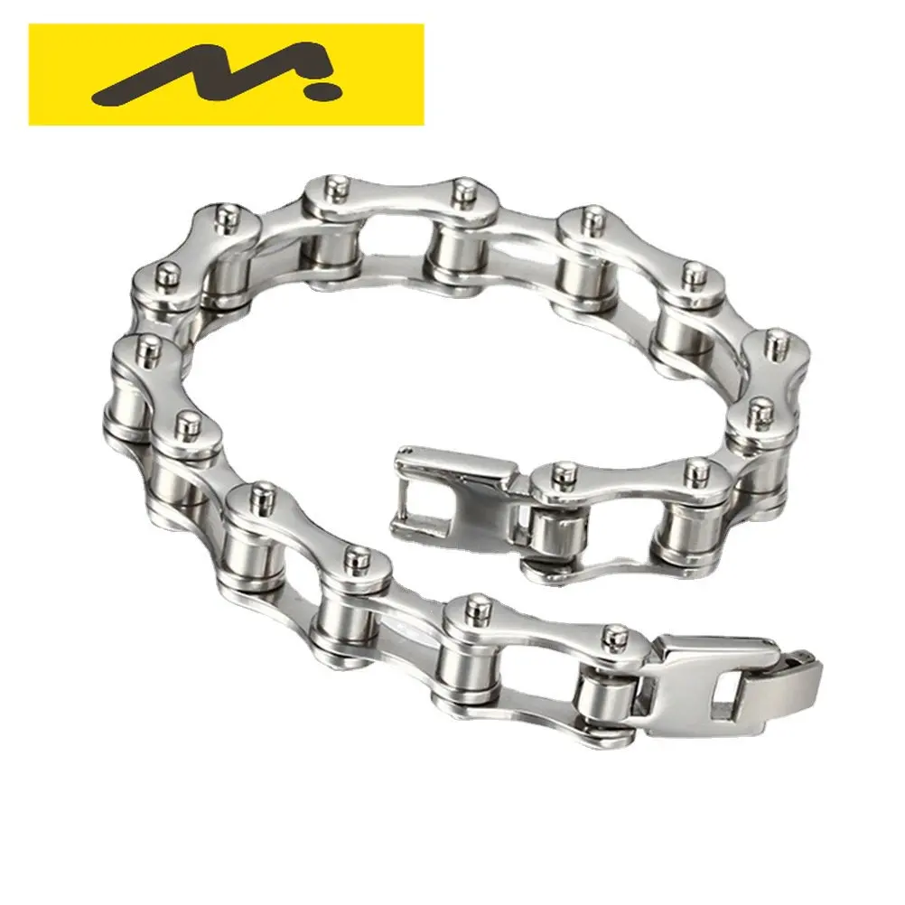 

Punk 316L Stainless Steel Bracelet Men Biker Bicycle Motorcycle Chain Men's Bracelets Mens Bracelets Bangles Fashion Jewelry