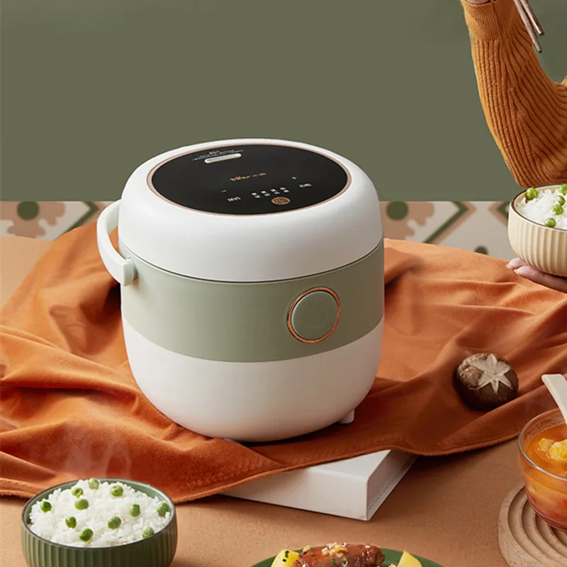 

Electric Rice Cooker Household Small 2 People Smart Reservation Multi-function 1-2 People Mini Soup Rice Cooker 1.6 Liters