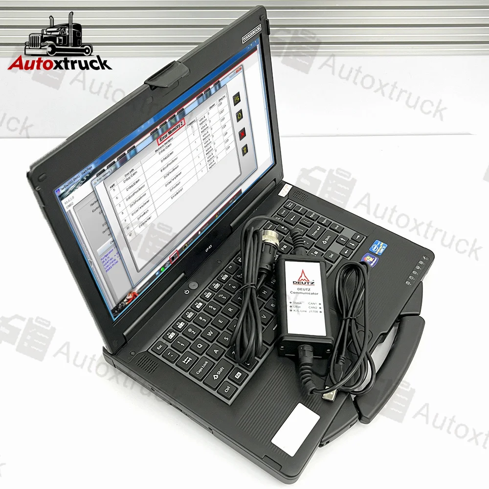 

CF53 laptop For Deutz serdia 2010 Diagnose Kit for deutz engine communicator deutz decom diagnostic scanner