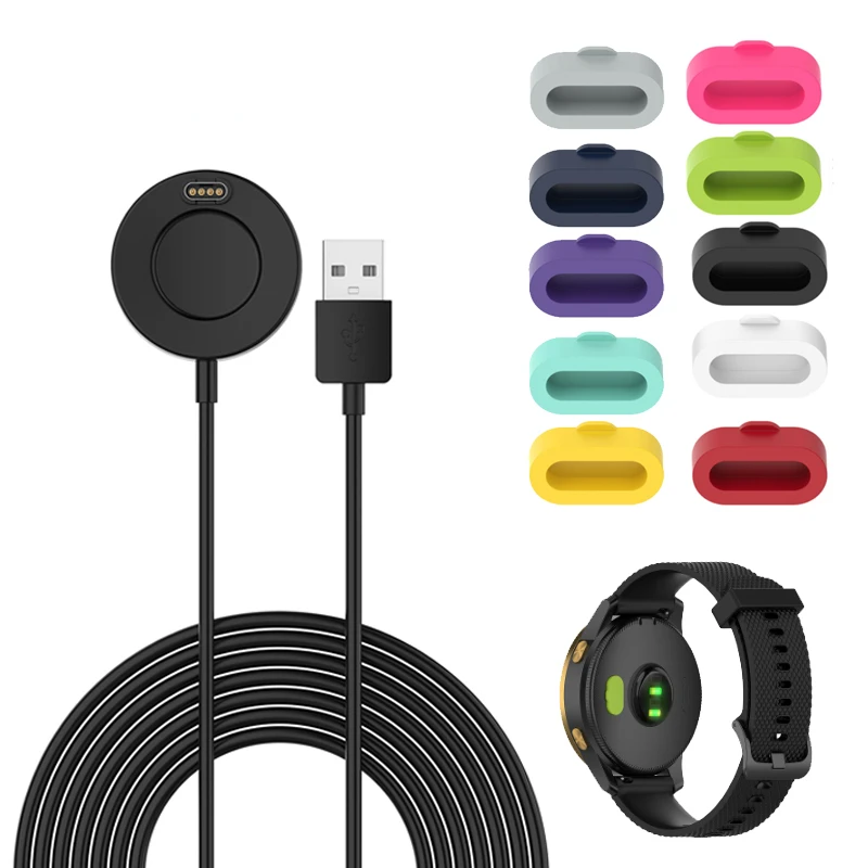 

Cable For Garmin Fenix5 5x 5s 6 6X 6S PRO USB Charging Dock For Garmin Vivoactive 3 4S 935 945 Forerunner 630 Plug Cover