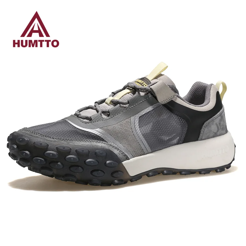 HUMTTO Summer Running Shoes for Men Breathable Trail Sneakers Luxury Designer Men's Sport Gym Jogging Casual Shoes Trainers Man