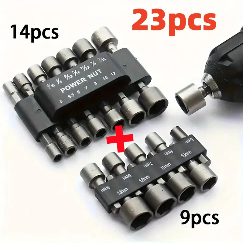 

Набор торцевых головок GZ183 9/14/23 шт.