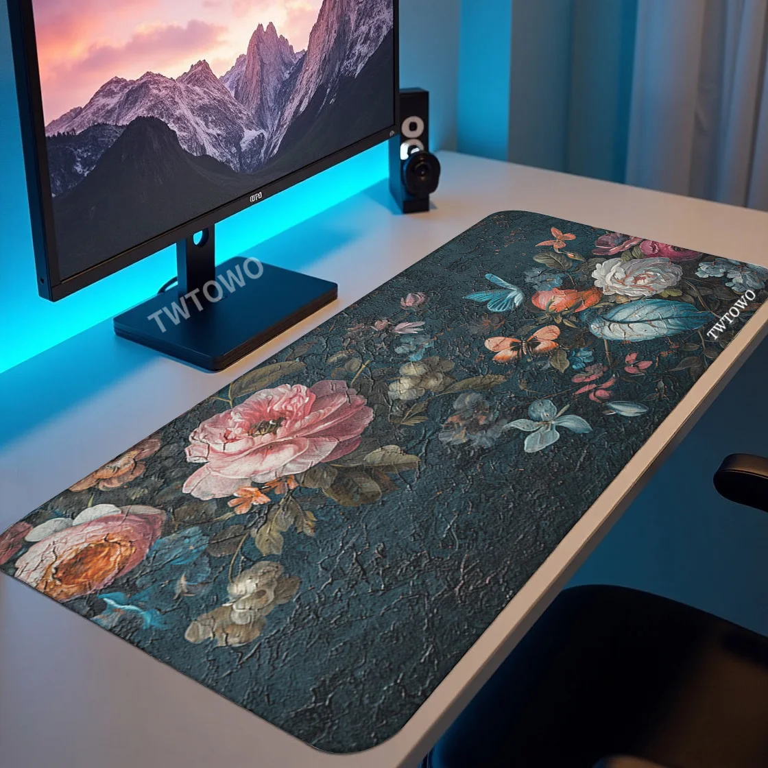 Коврик для мыши Gamer Flower XL HD новый большой коврик XXL механический клавиатуры
