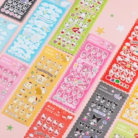 anime sanrio cartoon material this sticker hand account cute sticker diy toy kawaii gift laptop decoration waterproof sticker