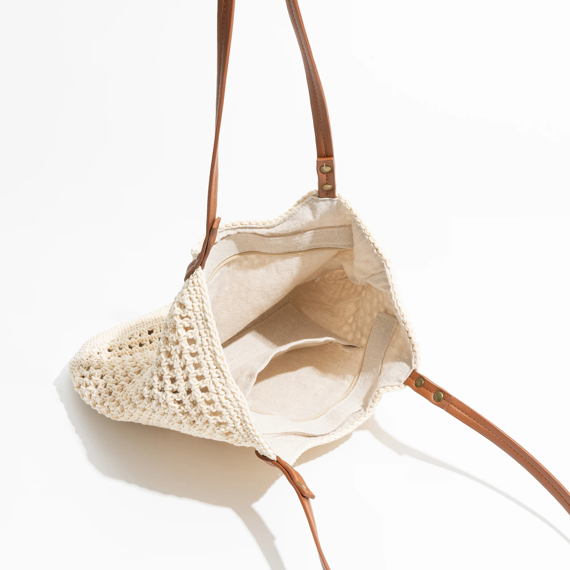 MABULA эстетичная трендовая Женская пляжная сумка на плечо с вырезами молнии