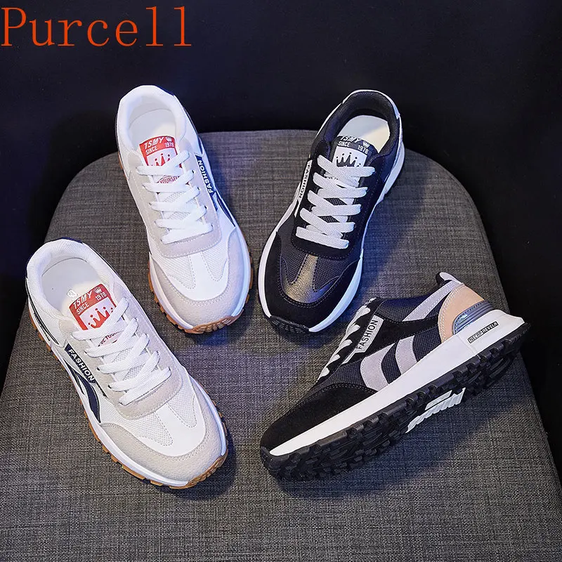 2023 new men's and women's sports shoes couples fashionable and versatile flat bottom walking shoes