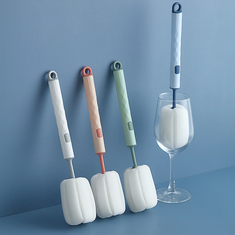 

Removable Sponge Baby Cup Bottle Brush Kitchen Cleaning Tool Bottle Cleaning Cleaning Brush Bottle Coffee Cup Cleaning Brush