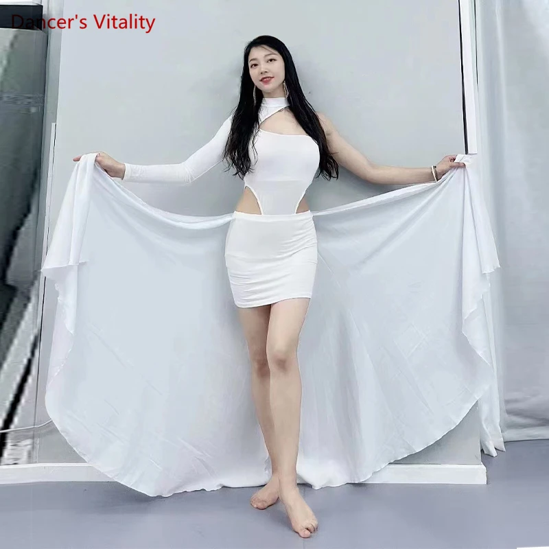 Танцевальная юбка женская эластичная атласная большого размера - купить по