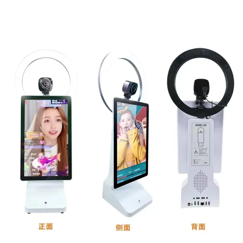 Телевизионное вещание Android-планшет машина для прямой трансляции Rexso с камерой