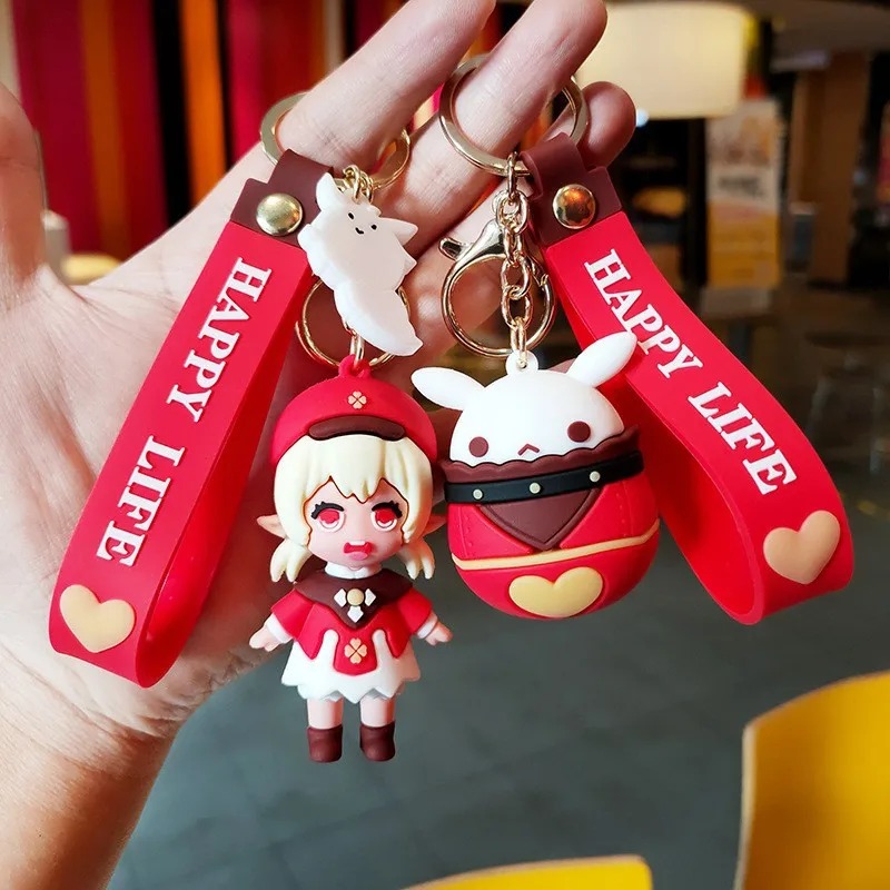

Anime Genshin Impact Klee GK Men's Keychains Women's Accessories Cute Bags Pendants Desk Decorations Gifts Gifts for Kids