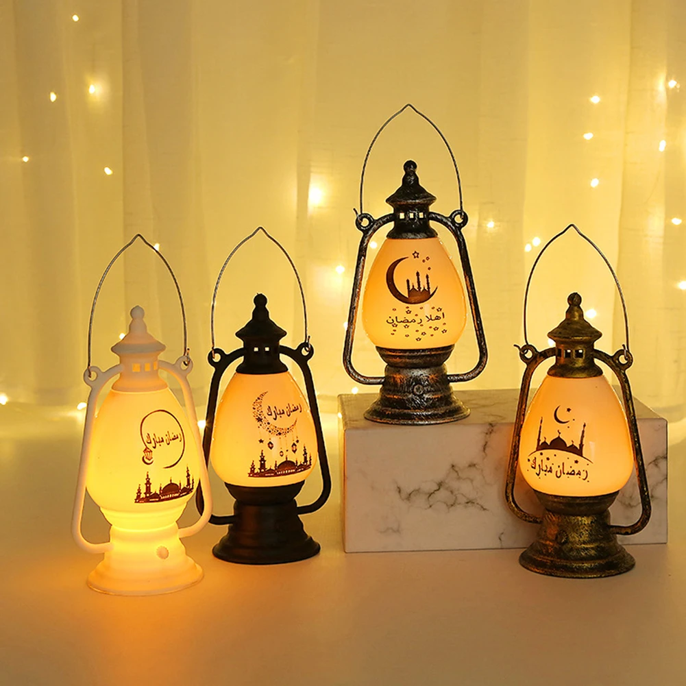 

EID MUBARAK LED Wind Lights 2022 Ramadan Decorations for Home Pony Lanterns Lamp Ornament Ramadan Kareem Gifts Eid Al Adha Decor