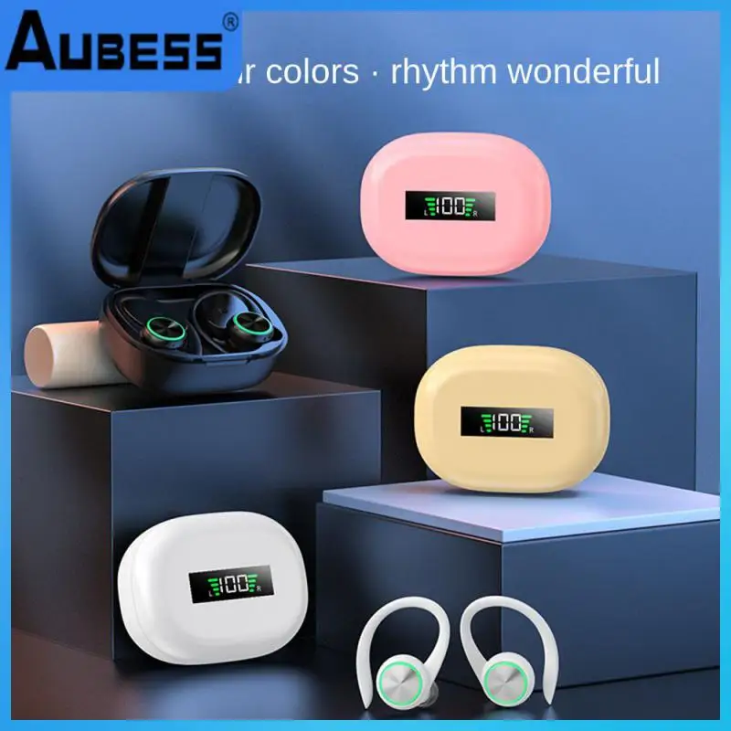 

Small And Exquisite Wireless Earphone Macaroon Hd Headset Comfort Headset Business Sports Headset Ear Type Firmly Worn