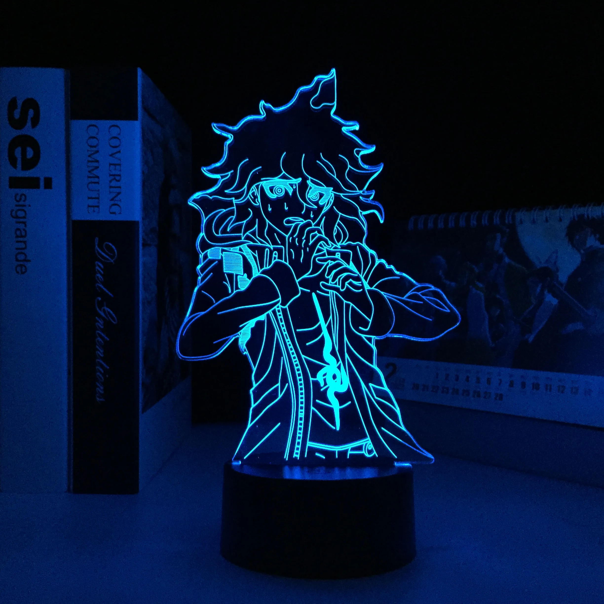 

Danganronpa V3 Nagito Komaeda Figure LED Night Light for Bedroom Decor Gift Acrylic 3D Lamp Nagito Komaeda Dropshipping