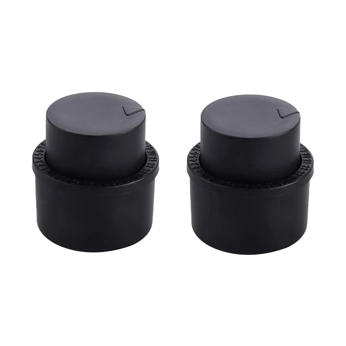 

Carbonated Vacuum Pressure Cap Drink Pump Cap Cola Soda Saver Lid(Black)