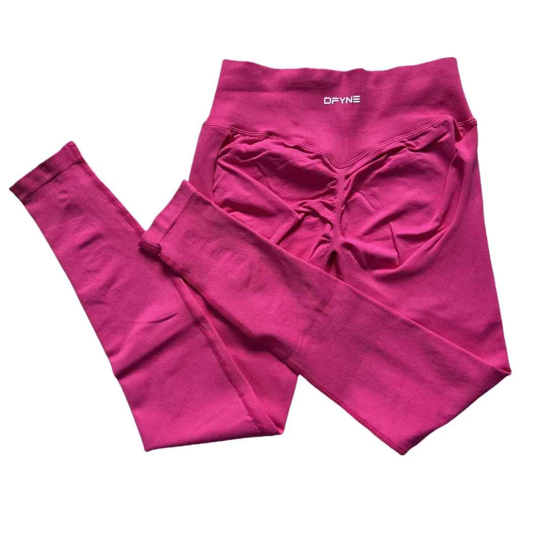 Ударные леггинсы для женщин бесшовные йоги спортивные штаны в тренажерном зале с